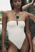 Gottex Flirtt Mermaid Island Bandeau One Piece